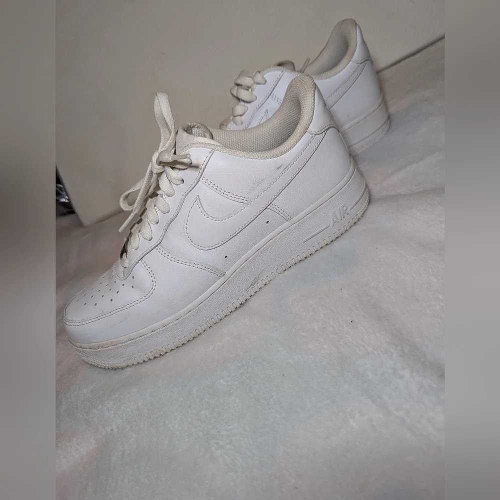 Nike Air Force One 1 Low Top White Size 9